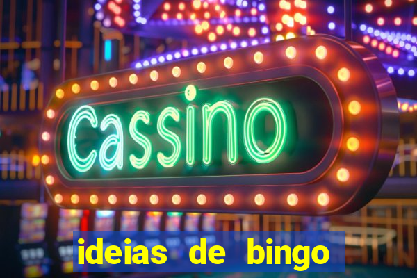 ideias de bingo para o natal